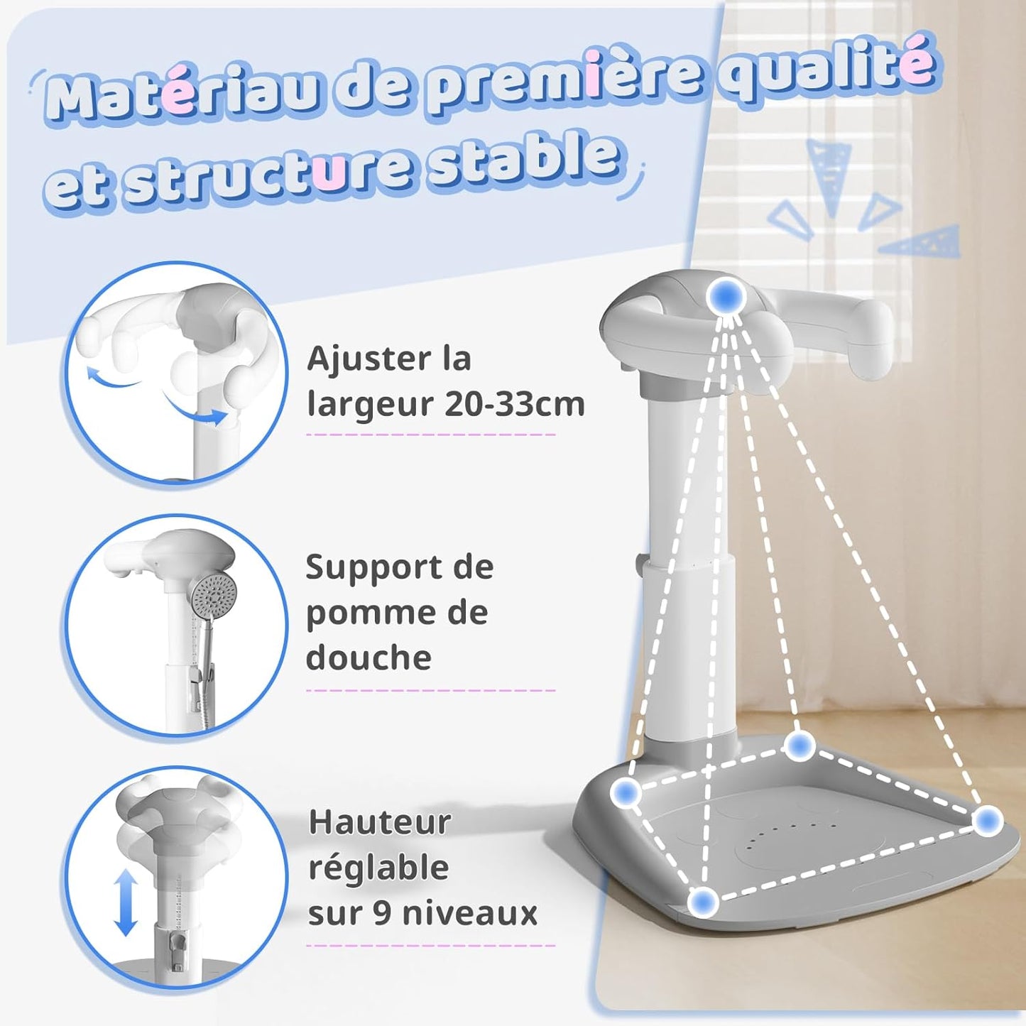 matériau de première qualité et structure stable