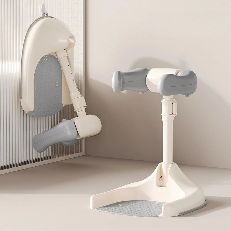 Support de douche réglable pour bébé dans une douche standard
gris
